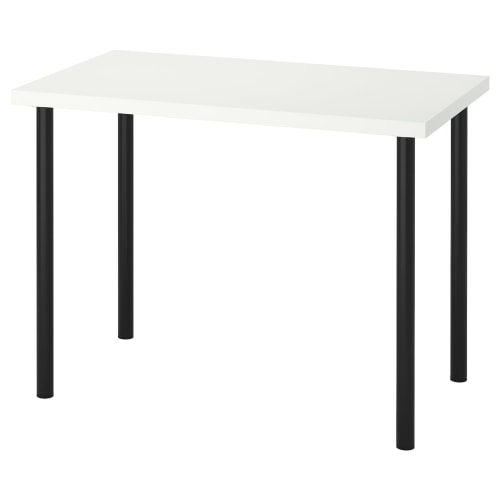 IKEA LINNMON ADILS Table 100x60cm White Black